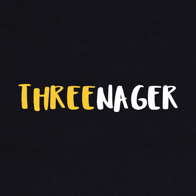 Threenager Like On Teenager Daughter T Shirts by erbedingsanchez